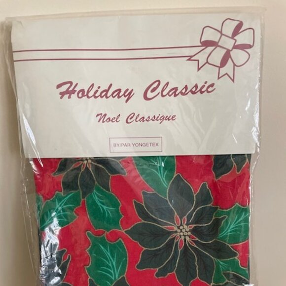 Tablecloth - Holiday Classic 60”x122” NWT - Picture 2 of 6